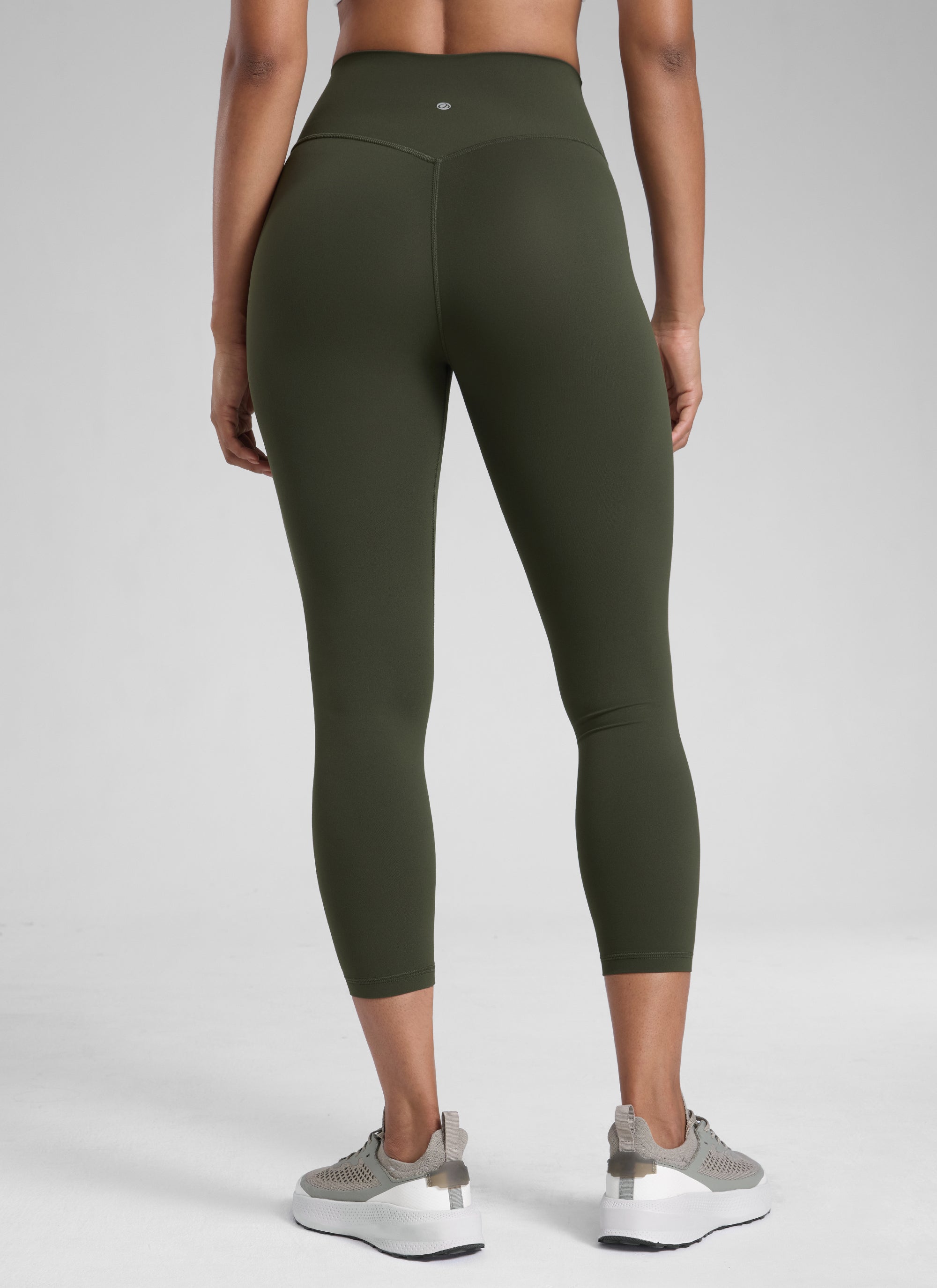 CRZ YOGA Women's High Waisted Capris Workout Leggings 23