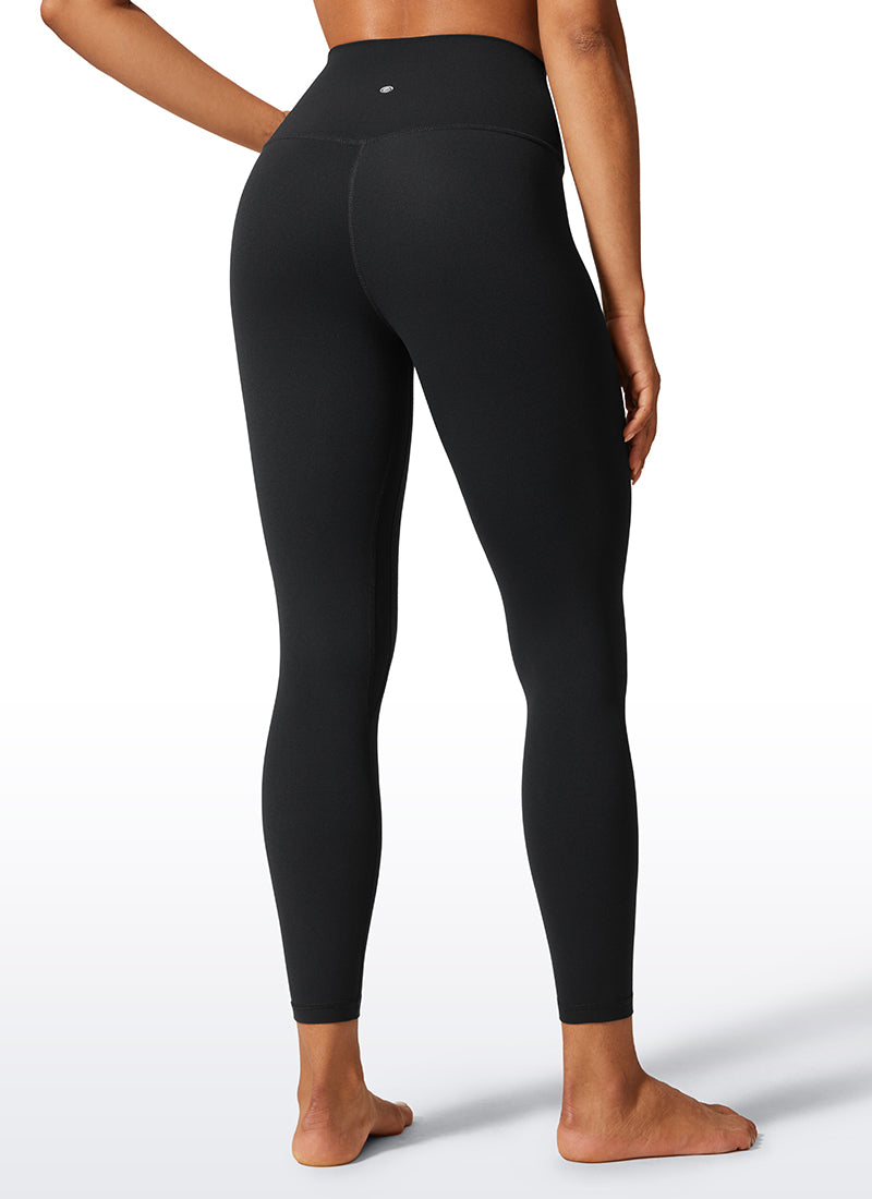 CRZ YOGA Women's Workout High Rise Butterlift Yoga Leggings 28'' True Navy