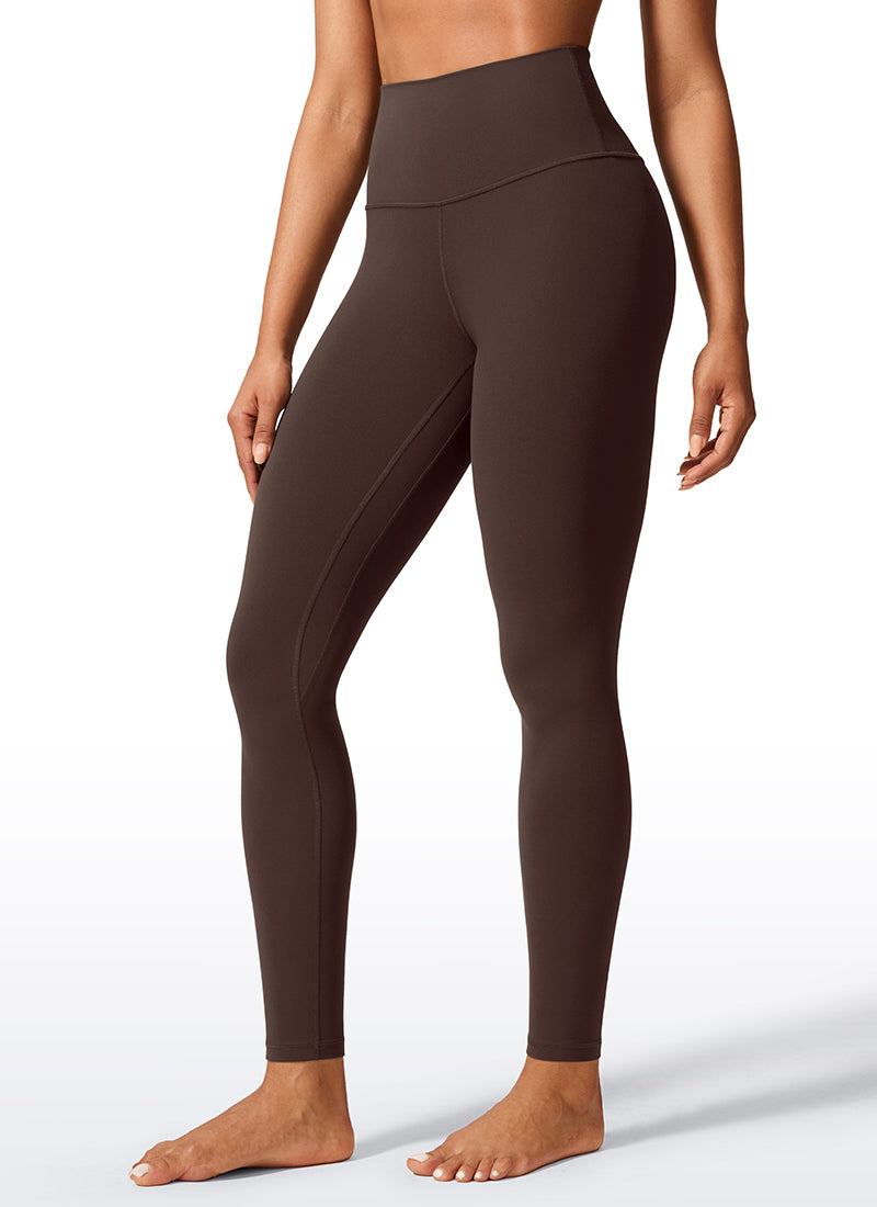 CRZ YOGA Women's Workout High Rise Butterlift Yoga Leggings 28'' Black