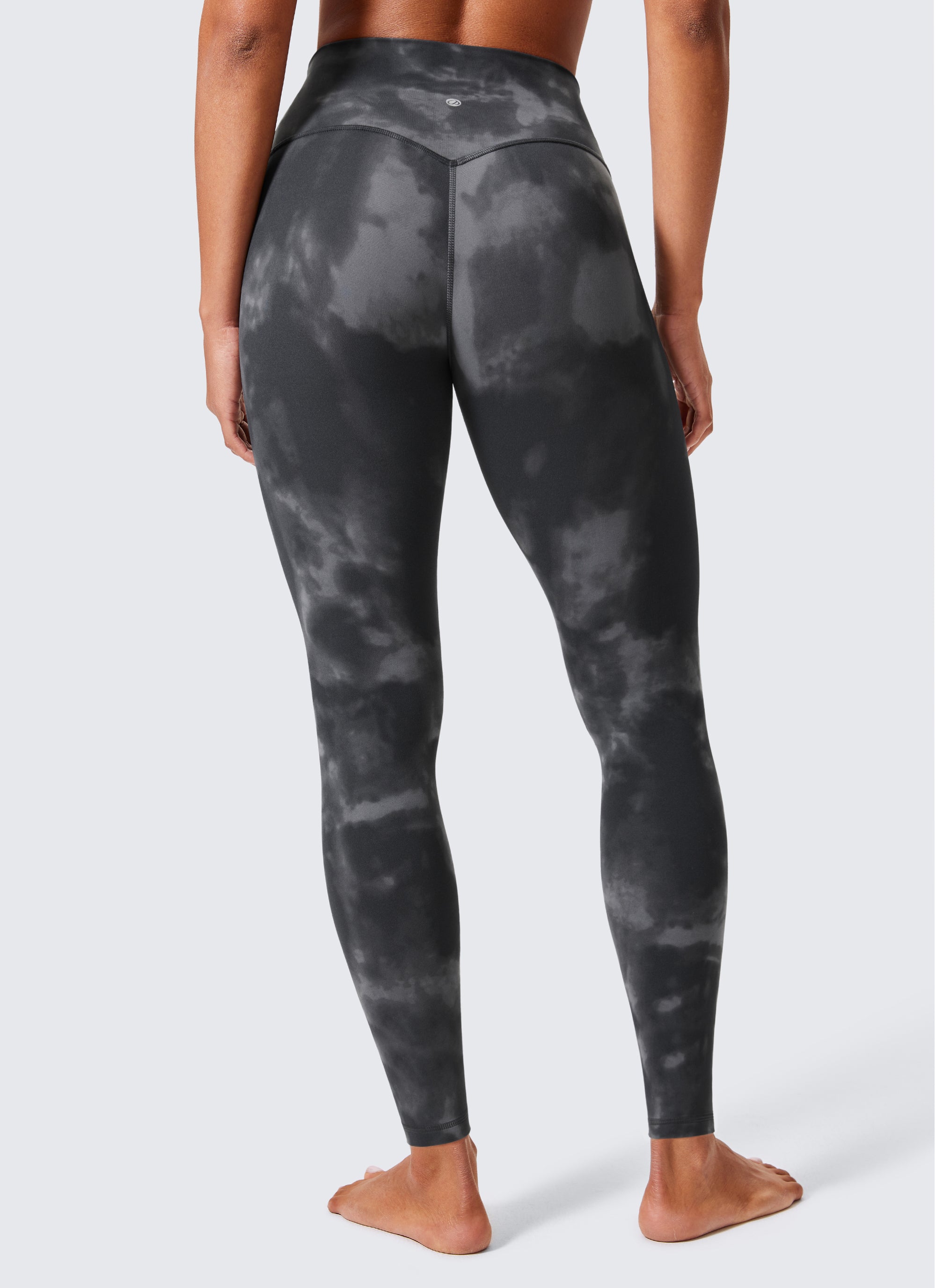 CRZ YOGA Women's Workout High Rise Butterlift Yoga Leggings 28'' Mysterious Grey