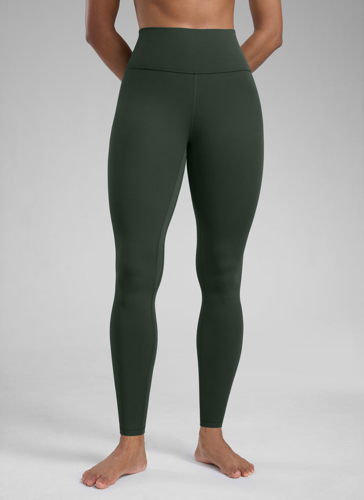 CRZ YOGA Women's Workout High Rise Butterlift Yoga Leggings 28'' Legend Green