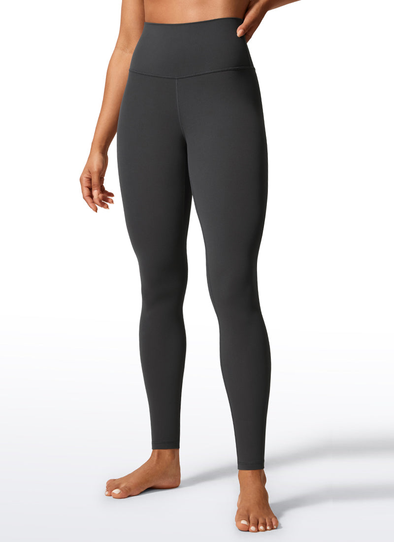 CRZ YOGA Women's Workout High Rise Butterlift Yoga Leggings 28'' True Navy