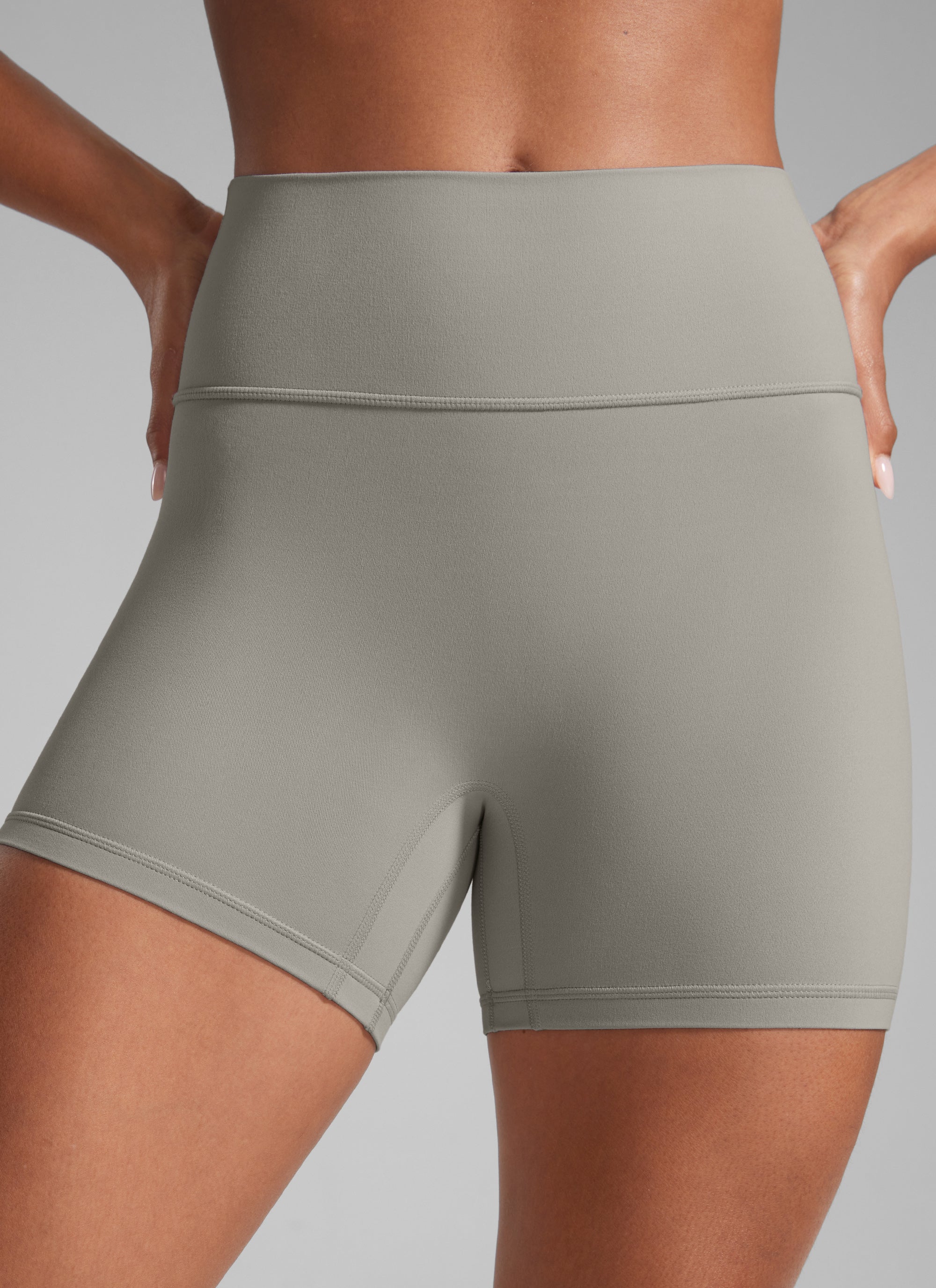 CRZ YOGA Womens Butterlift Scrunch Butt Atheletic Workout Biker Shorts Aurora Red