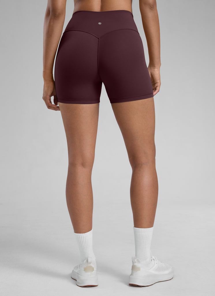 CRZ YOGA Womens Butterlift Scrunch Butt Atheletic Workout Biker Shorts Dark Grey Camouflage 2