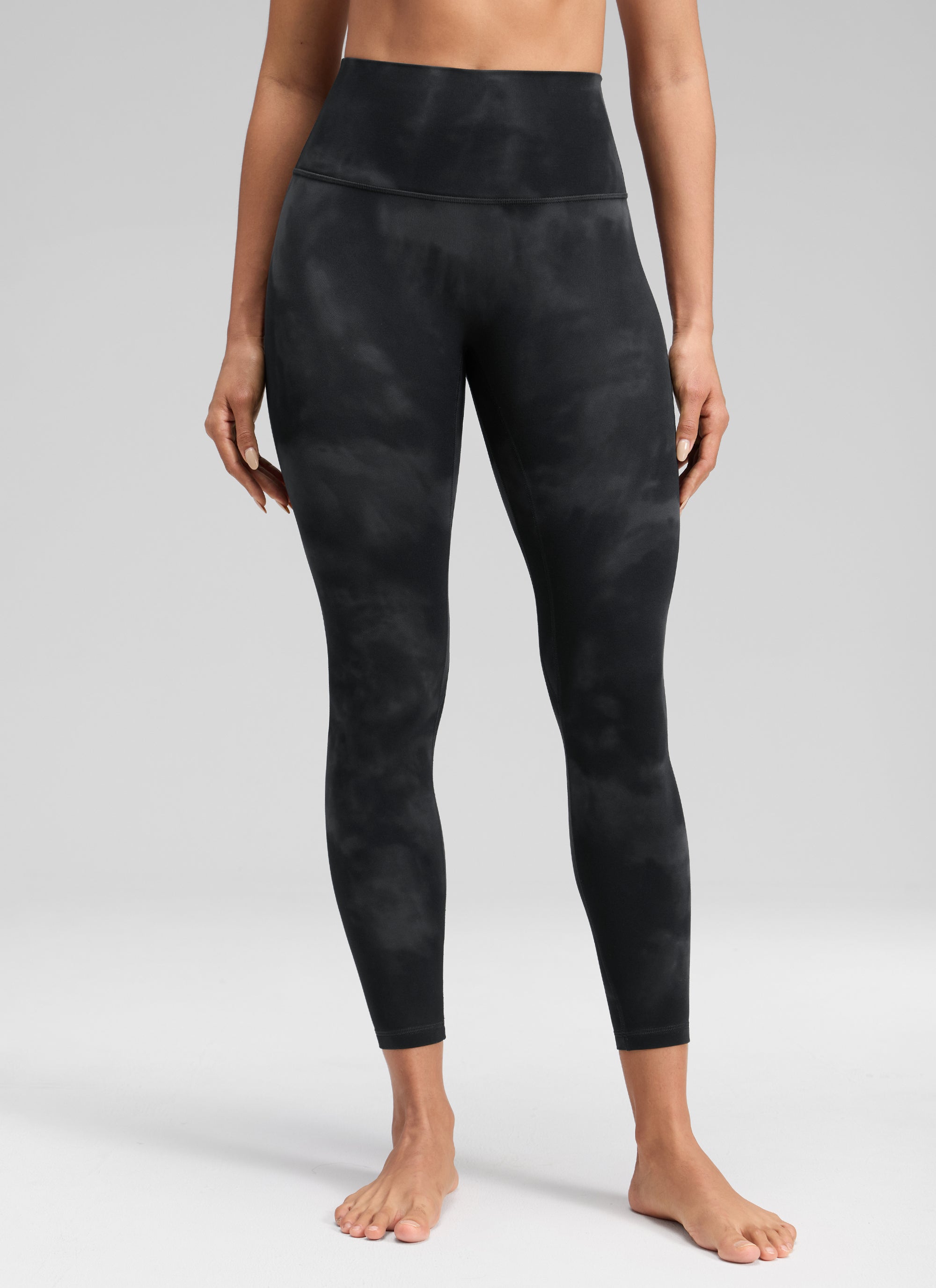 CRZ YOGA Women's Butterluxe Yoga High Rise No Front Seam Legging 25'' Hot Fudge Brown