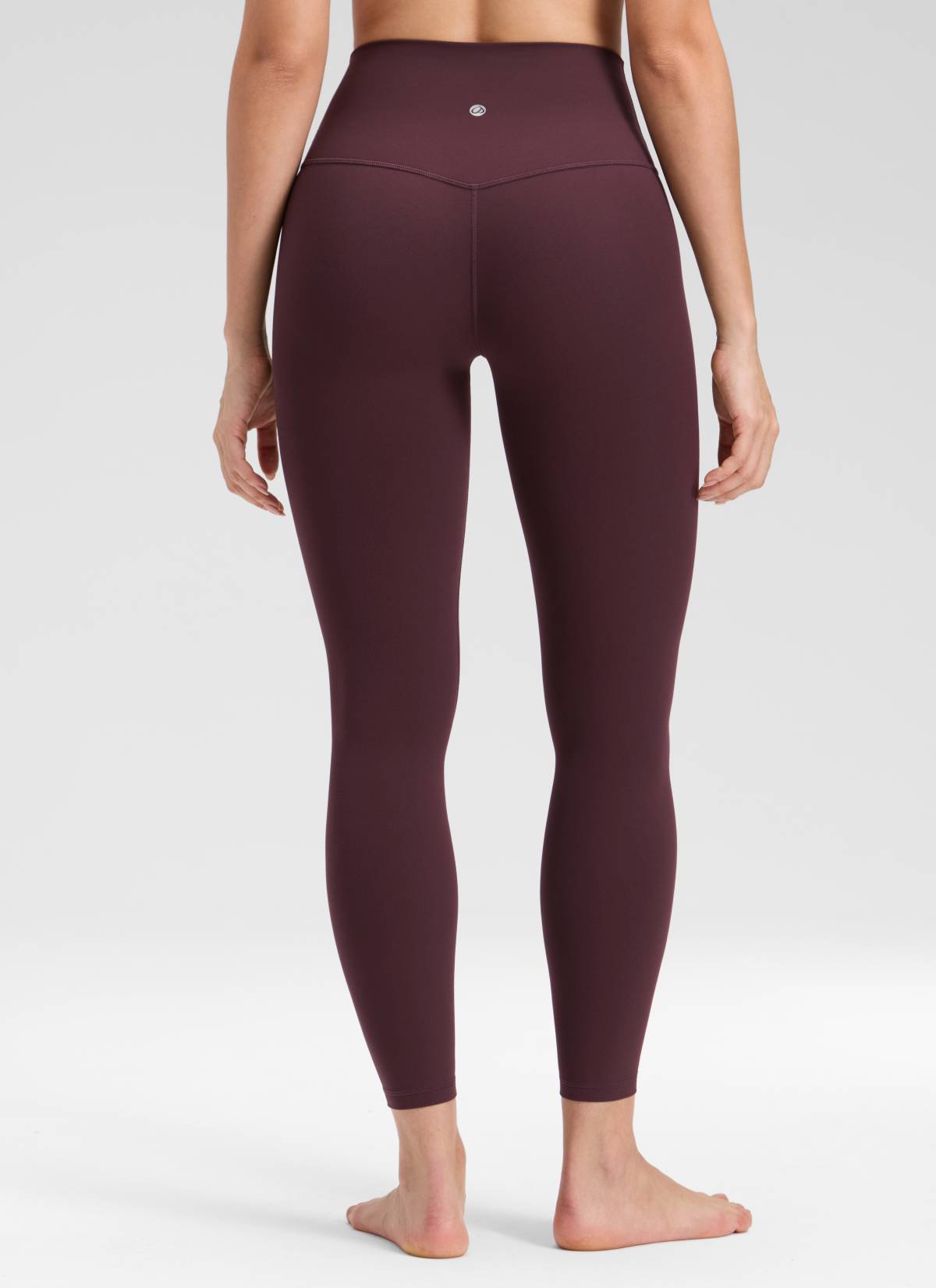 CRZ YOGA Women's Butterluxe Yoga High Rise No Front Seam Legging 25'' Ripe Plum