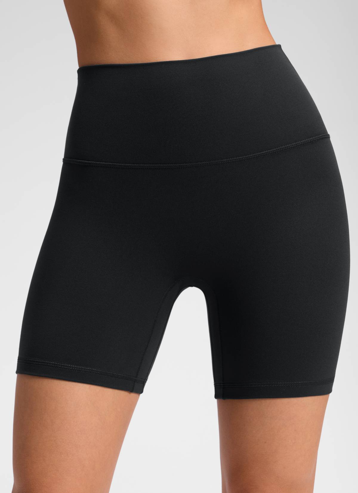 CRZ YOGA Women's Butterluxe Yoga High Rise No Front Seam Short 6