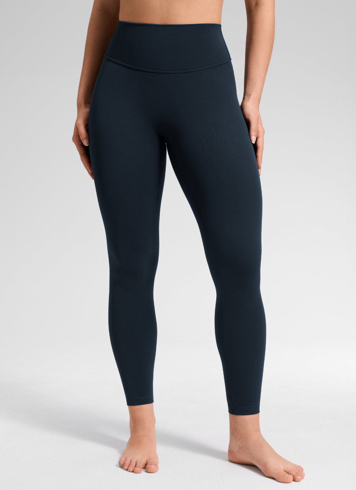 CRZ YOGA Softretch Secretsculpt™ Minor High Rise Front Seam Legging True Navy