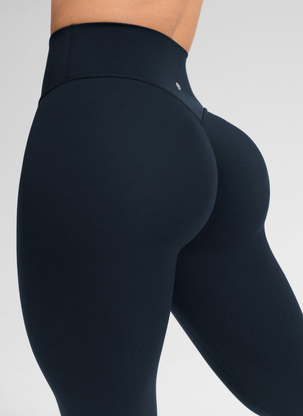 CRZ YOGA Softretch Secretsculpt™ Minor High Rise Front Seam Legging True Navy @model_info:Mavi