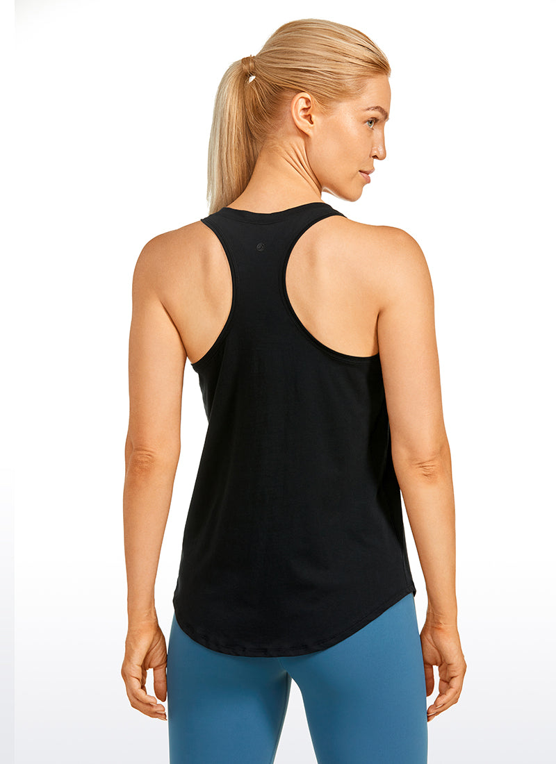 Pima Cotton Tank Racerback