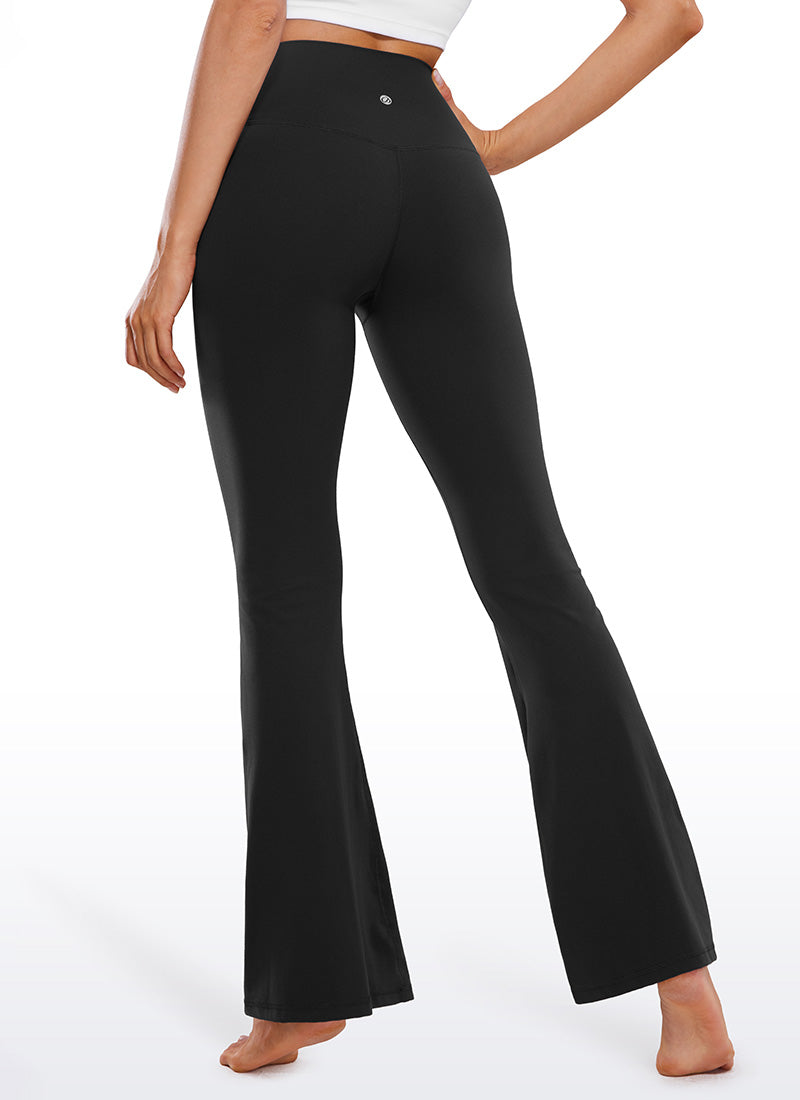 CRZ YOGA Women Butterluxe V Crossover High Waist Flare Leggings 31
