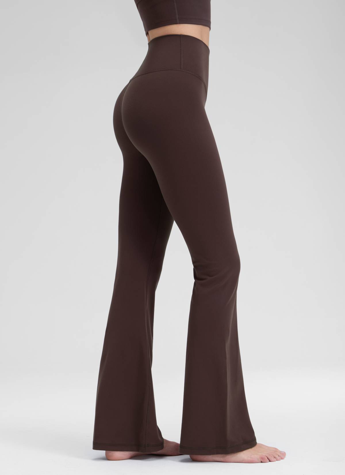 CRZ YOGA Women Butterluxe V Crossover High Waist Flare Leggings 31