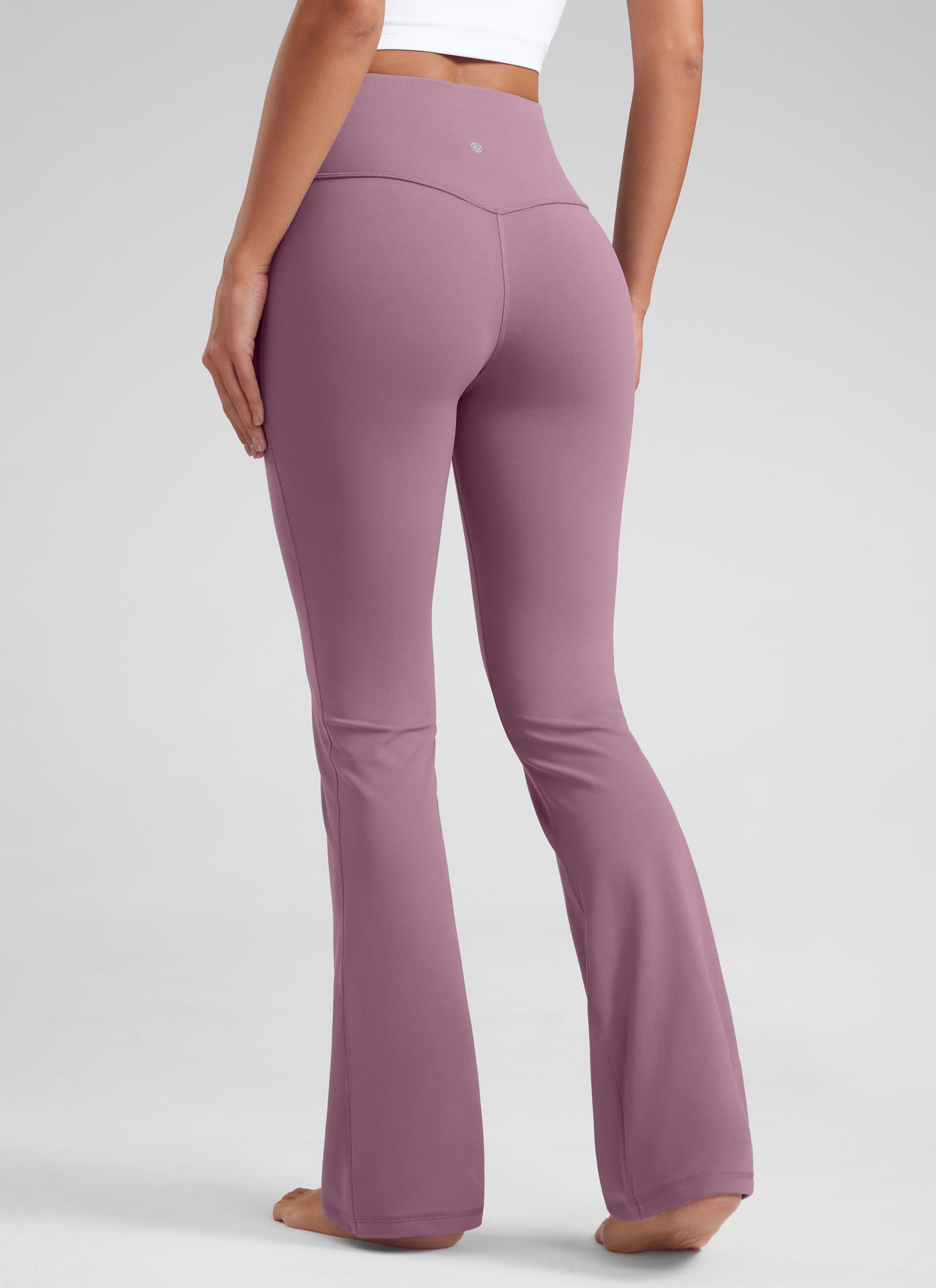Butterluxe High Waist Flare Wide Leg Bootcut Pockets Leggings 31