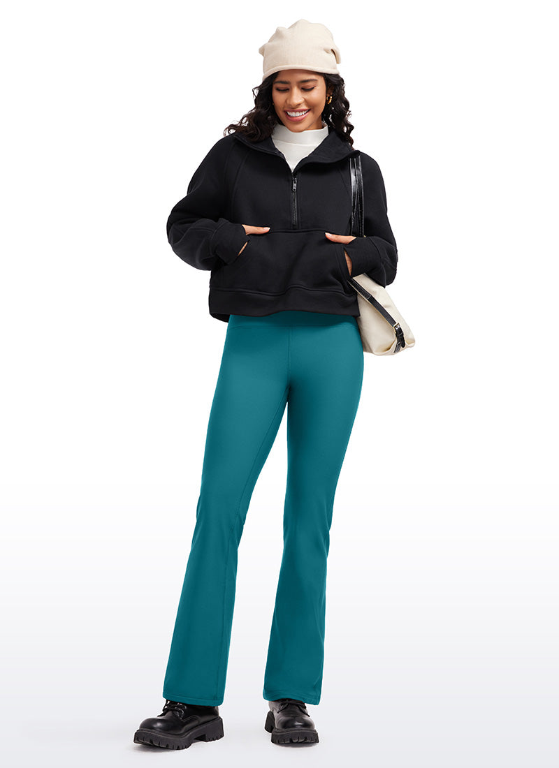 Fleece Lined Flare Legging 31