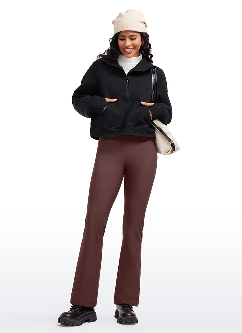 Fleece Lined Flare Legging 31