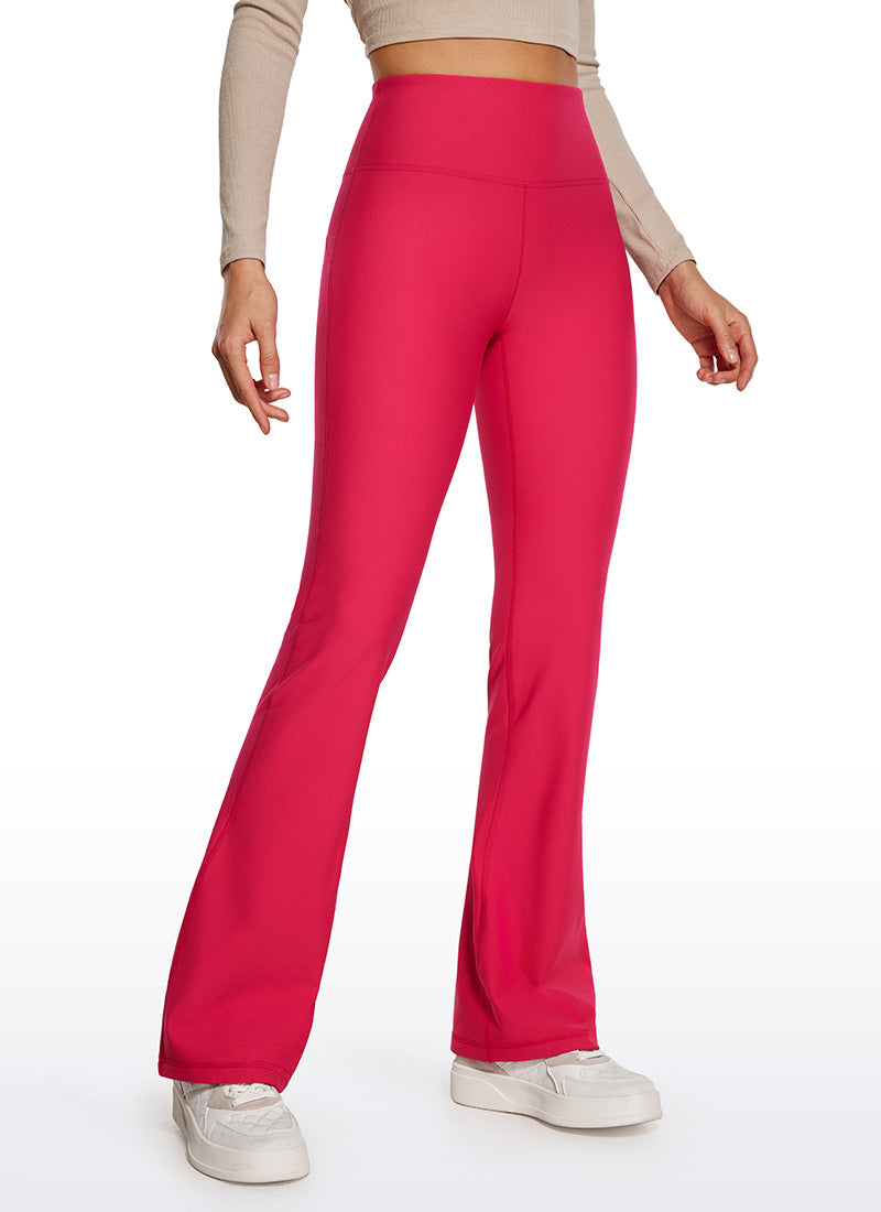 CRZ YOGA Womens Fleece Lined Flare Leggings 31