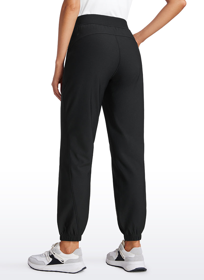 Fleece Lined High Waisted Joggers 28