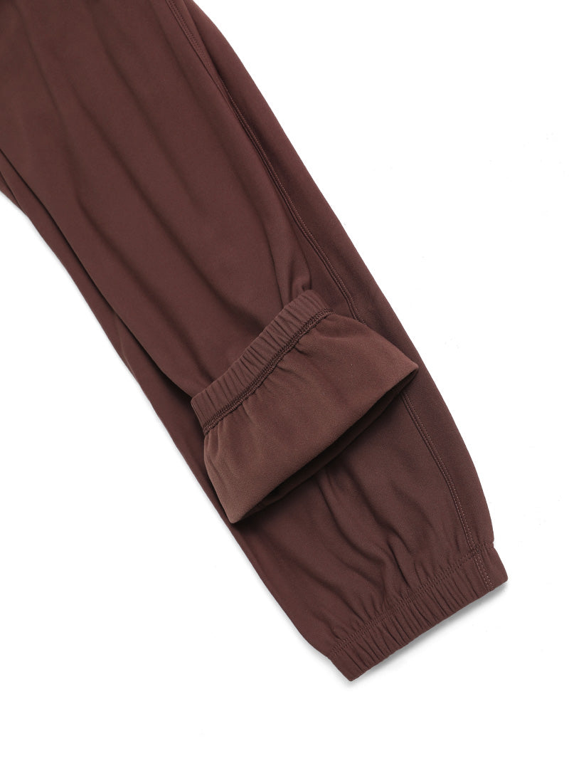 Fleece Lined High Waisted Joggers 28