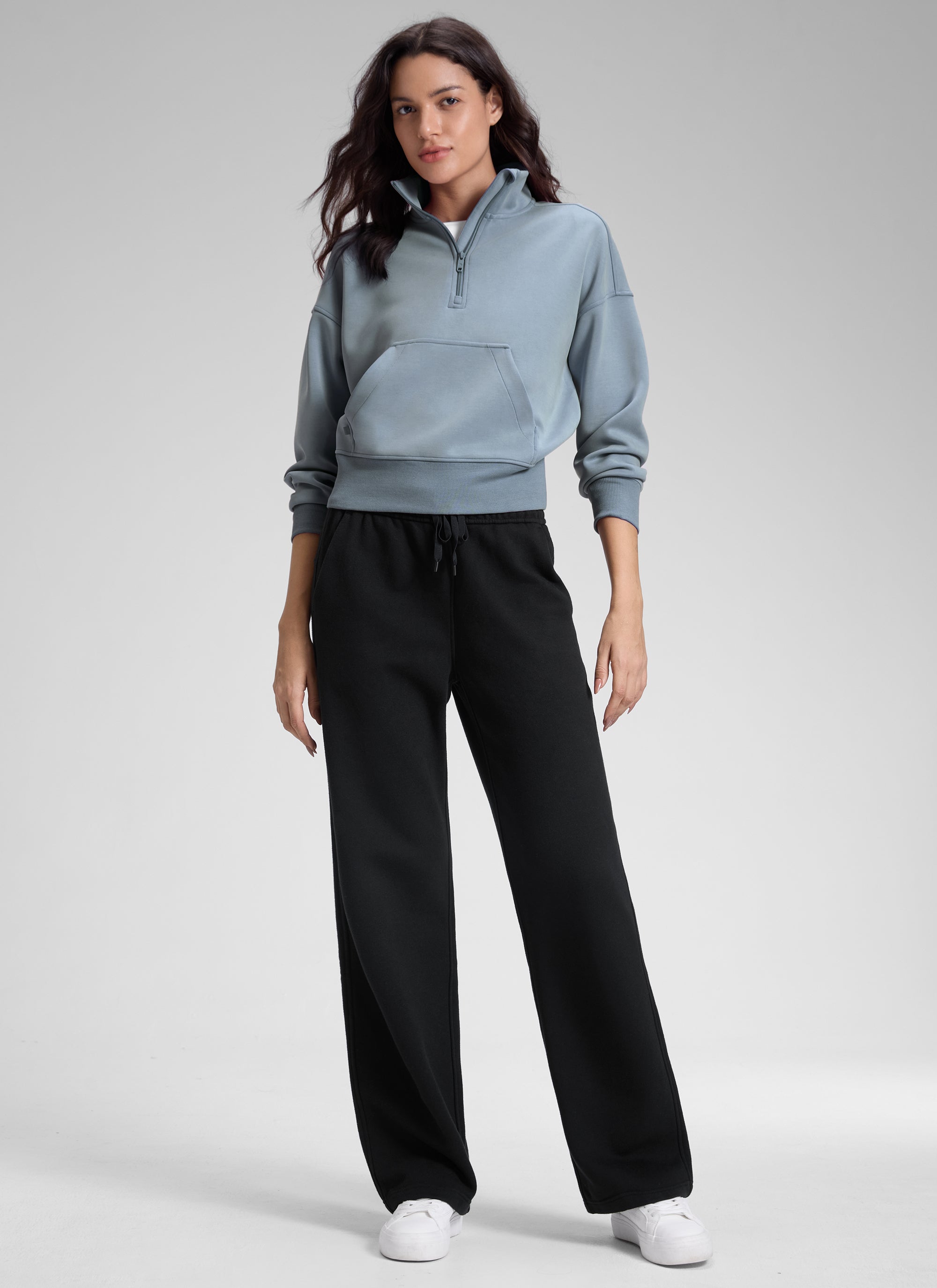 Fleece Straight Leg Lined Sweatpant 30''