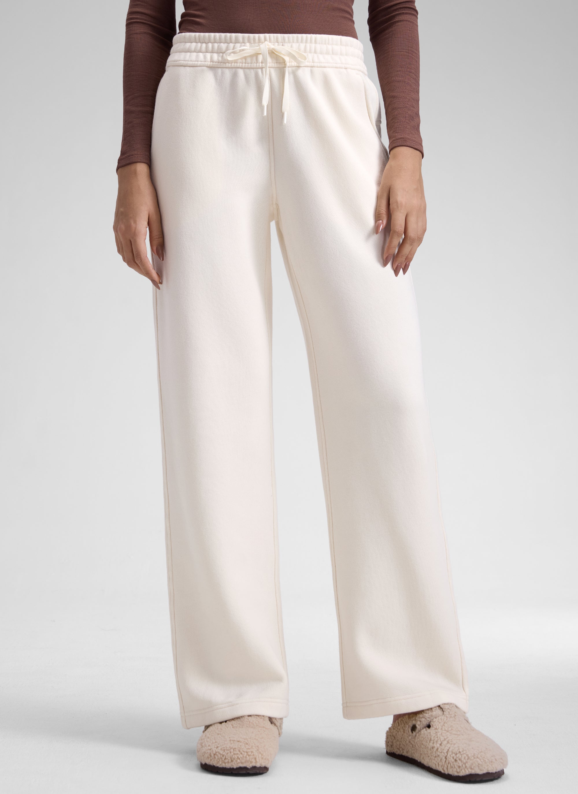 Fleece Straight Leg Lined Sweatpant 30''