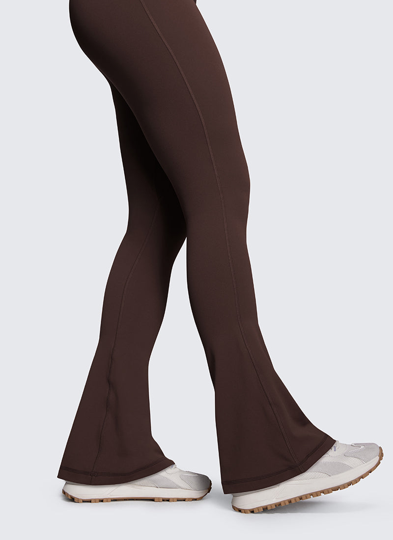 CRZ YOGA Women  Butterluxe High Waist Pockets Mini Flared Leggings 33