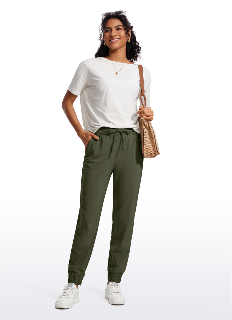 CRZ YOGA Women's Casual Workout Joggers with Pockets 28