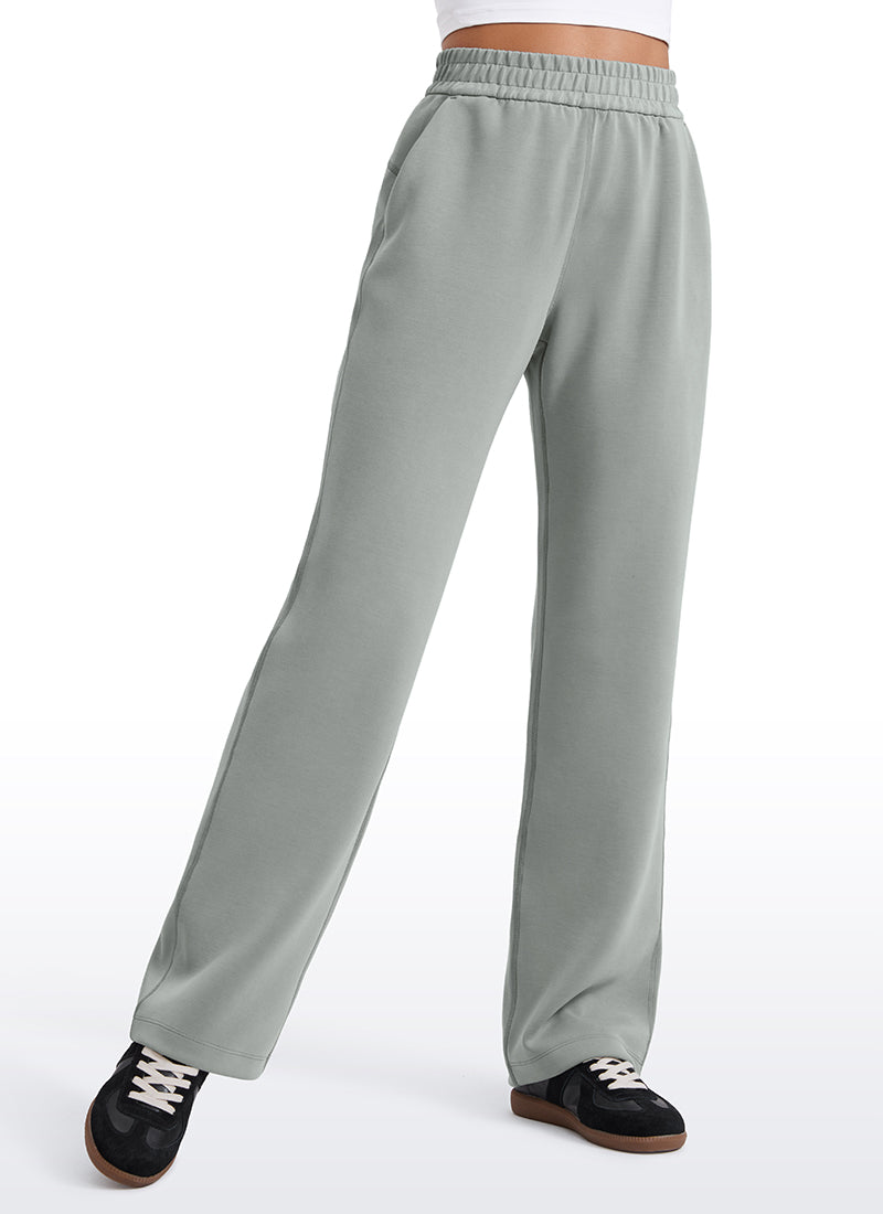 SoftAura High Waist Wide Leg Sweatpants 31''