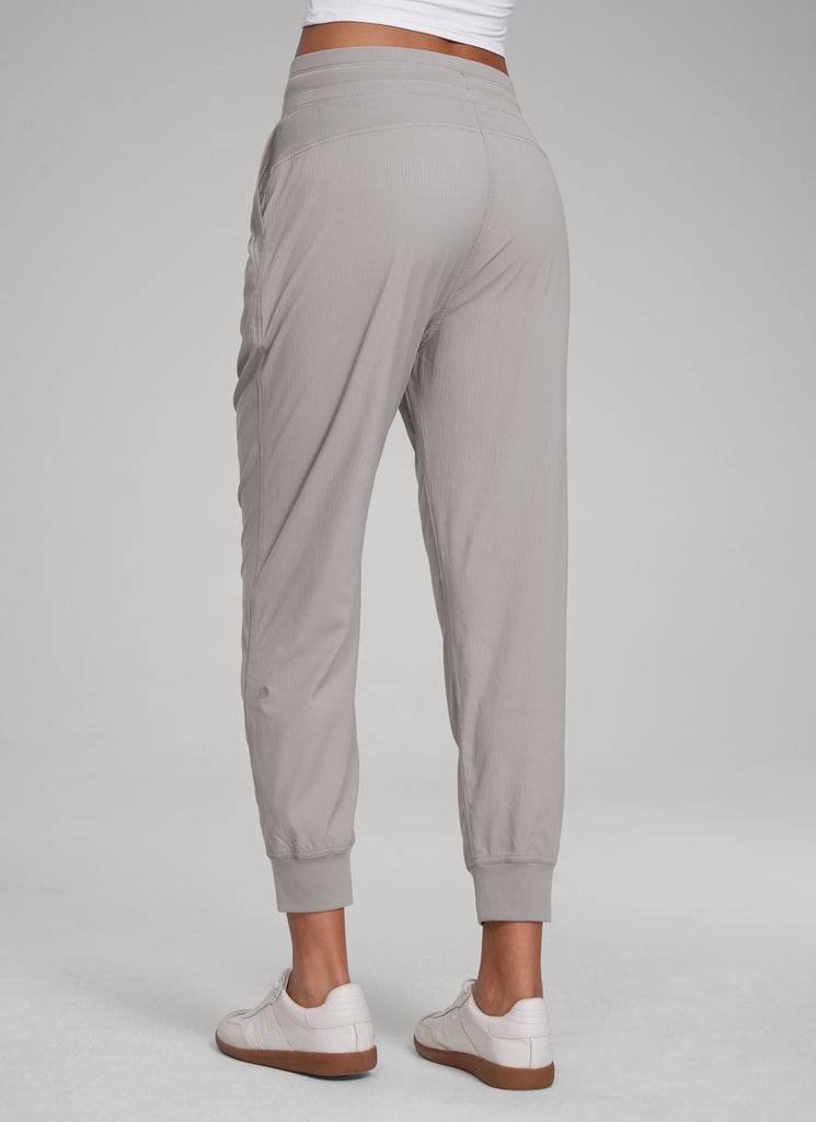 CRZ YOGA Women Lightweight Workout Joggers 26" with Pockets Ink Gray