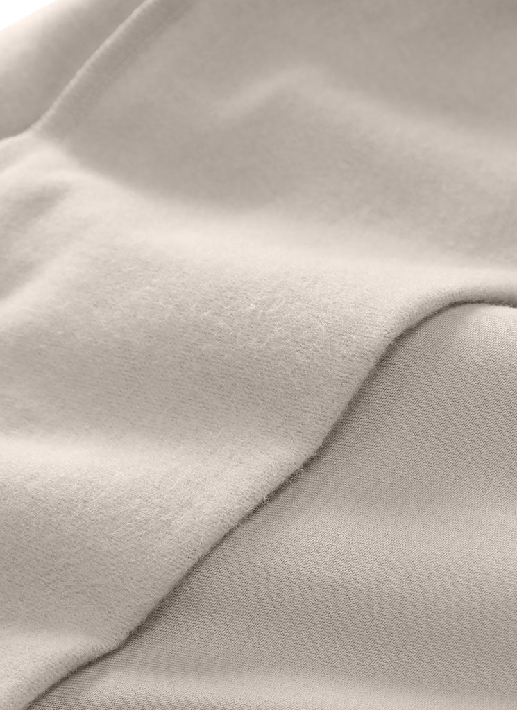 CRZ YOGA Fleece Sweatpants Women Cotton Pockets High Waisted Joggers Mojave Tan