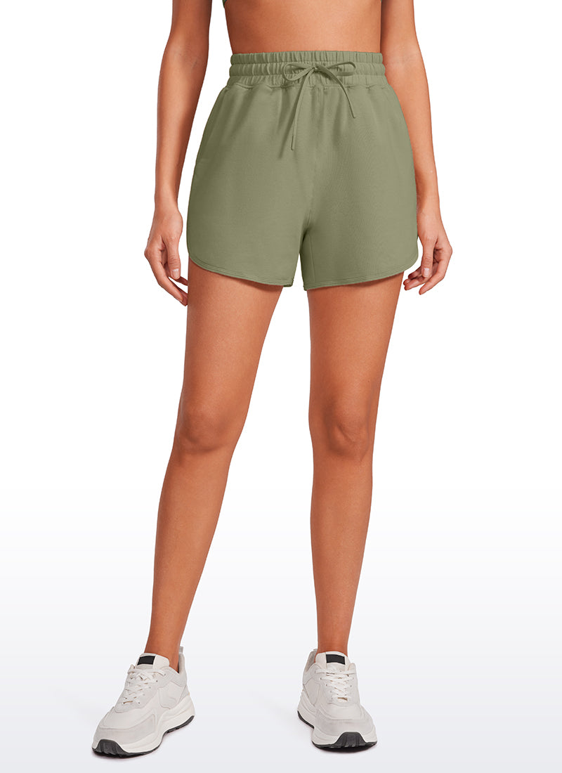 Amenity Mid Rise Sweat Shorts 3.5''