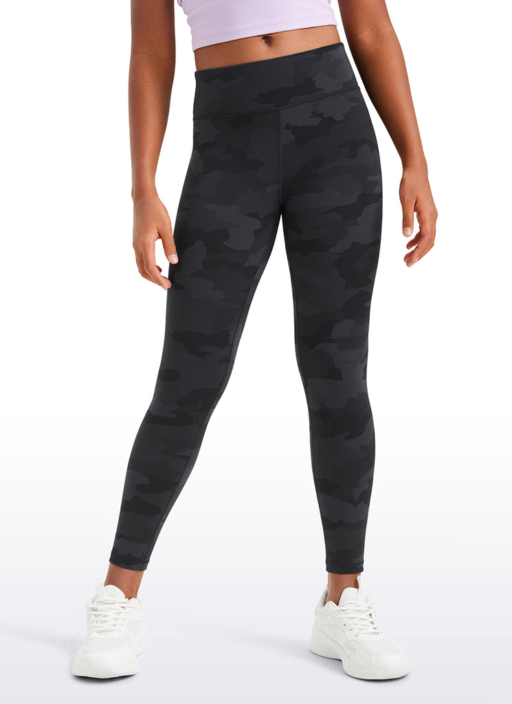 CRZ YOGA Girl's Active Sports Yoga Lounge Butterluxe Yoga Leggings Green Palm Court