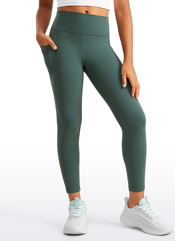 CRZ YOGA Girl's Active Sports Yoga Lounge Butterluxe Yoga Leggings French Navy