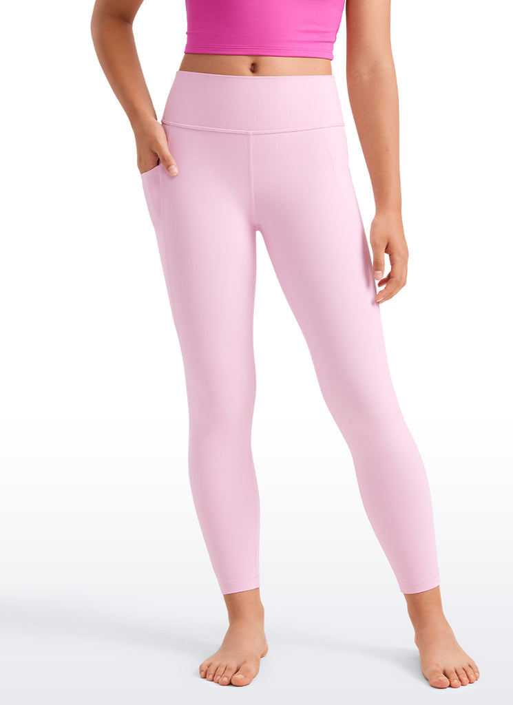 CRZ YOGA Girl's Active Sports Yoga Lounge Butterluxe Yoga Leggings Pink Peony