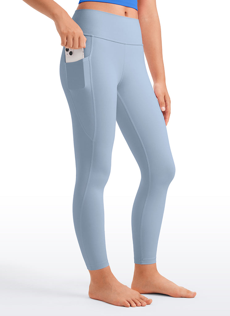 CRZ YOGA Girl's Active Sports Yoga Lounge Butterluxe Yoga Leggings Sparkle Blue