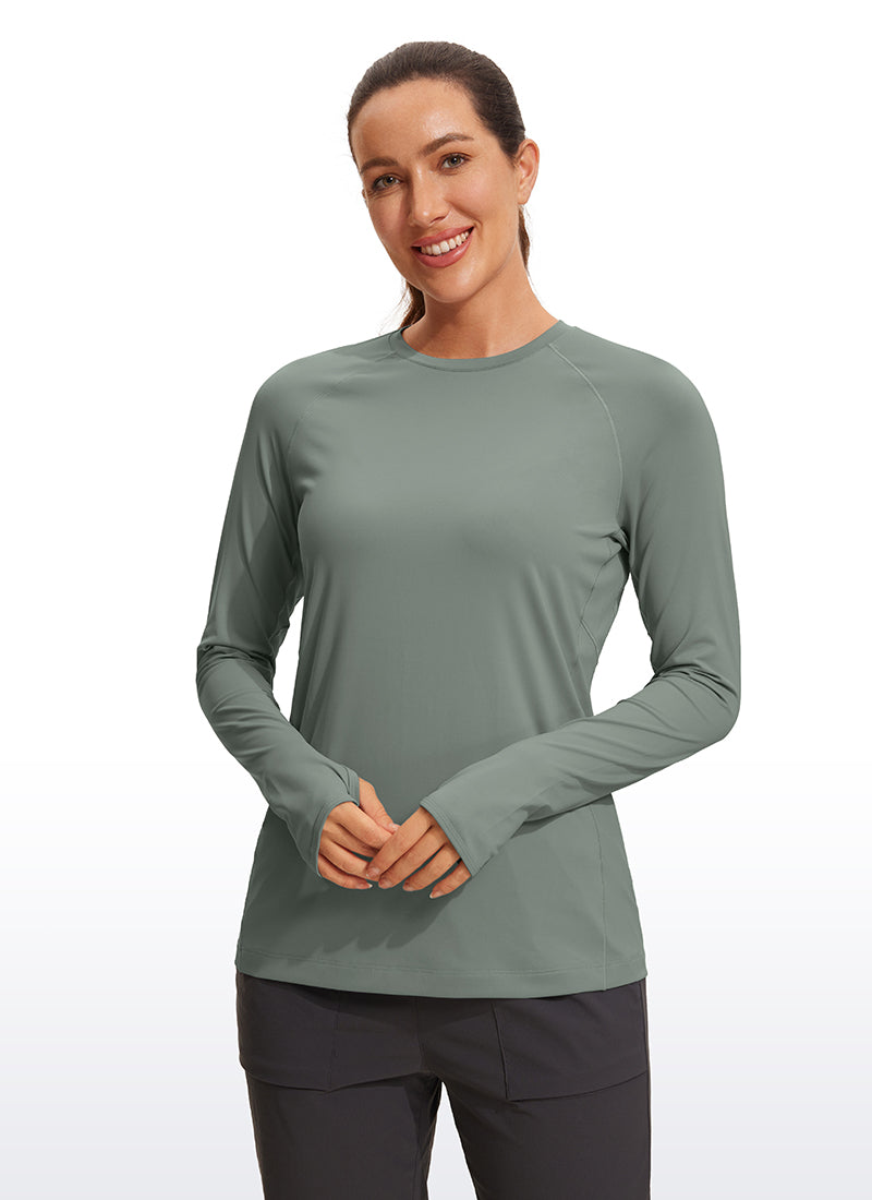 UPF 50+ Sun Protection Long Sleeve Thumbholes