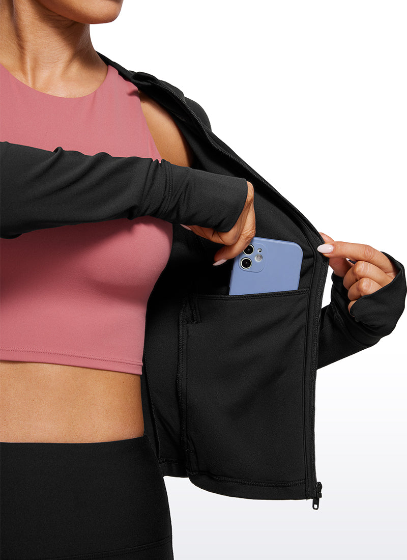 Butterluxe Waist Length Thumbhole Jacket