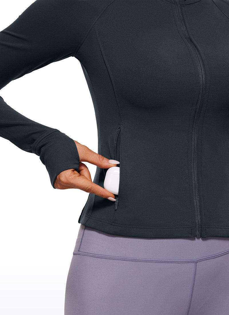 Butterluxe Waist Length Thumbhole Jacket