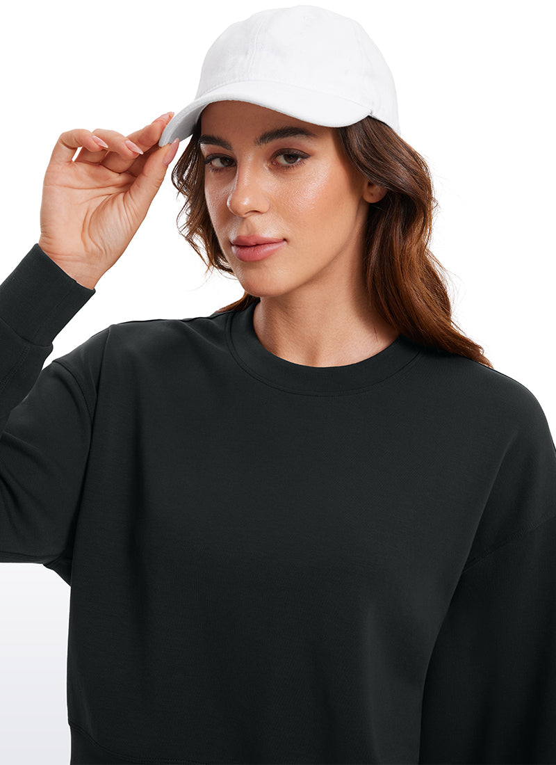 SoftAura Pullover Crewneck Sweatshirt