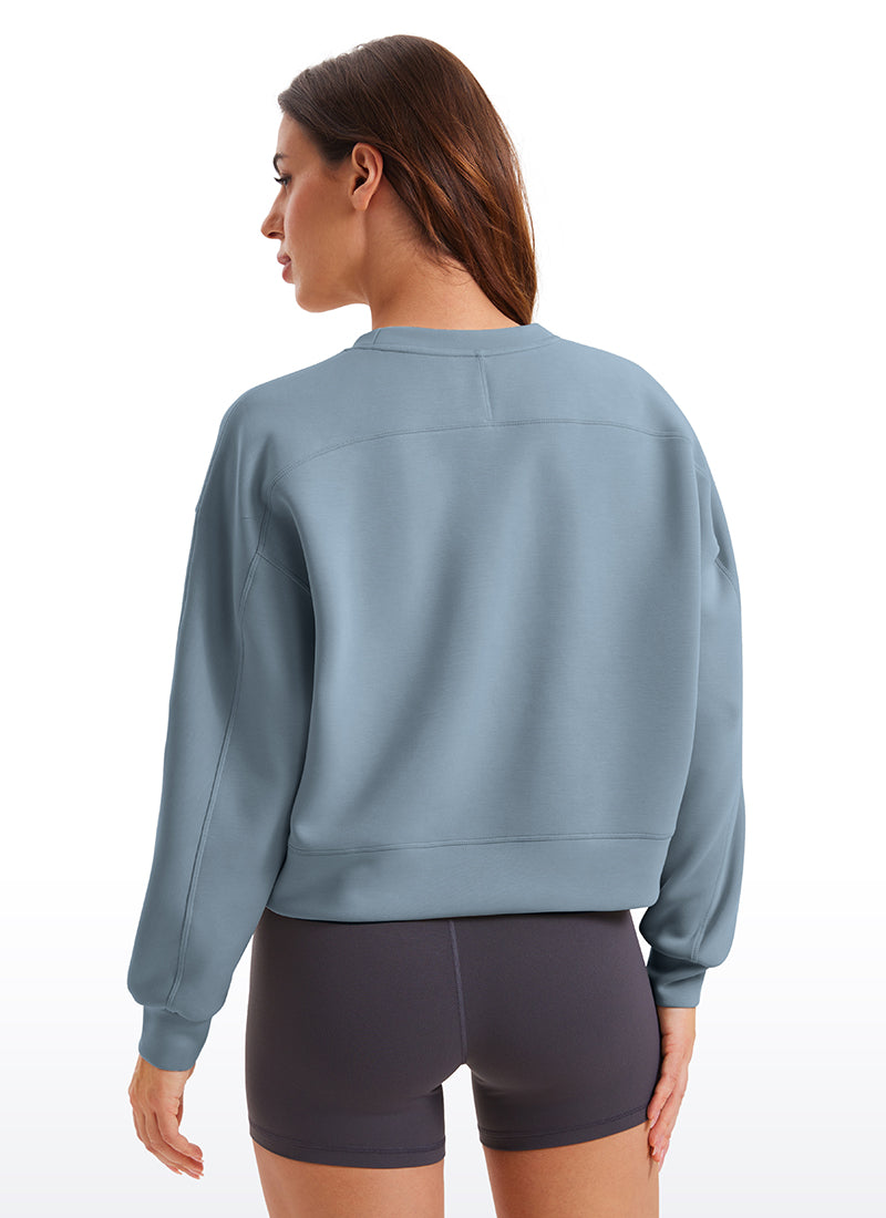 SoftAura Pullover Crewneck Sweatshirts