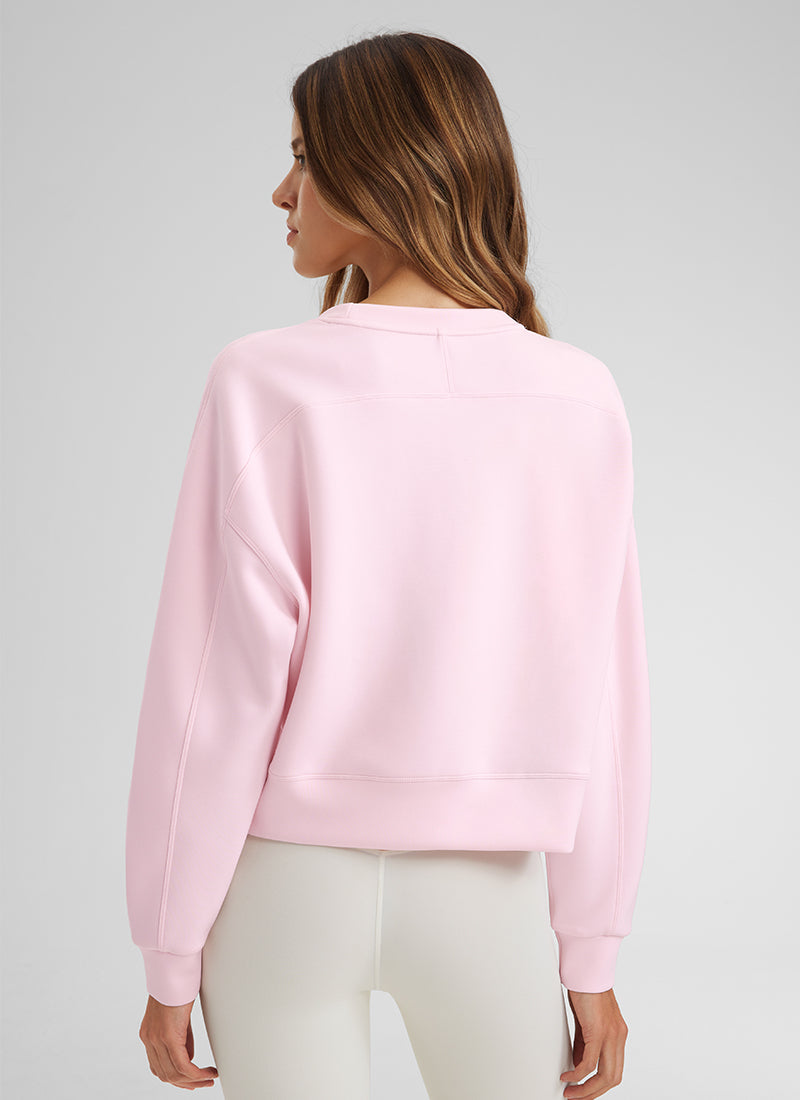 SoftAura Pullover Crewneck Sweatshirt