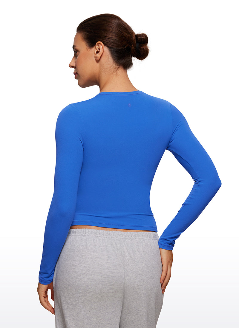 Softembrace Tight Fit Long Sleeve Shirts