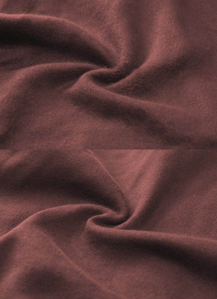 CRZ YOGA Womens Cotton Fleece Lined High Rise Sweatpants Joggers 28'' Taupe