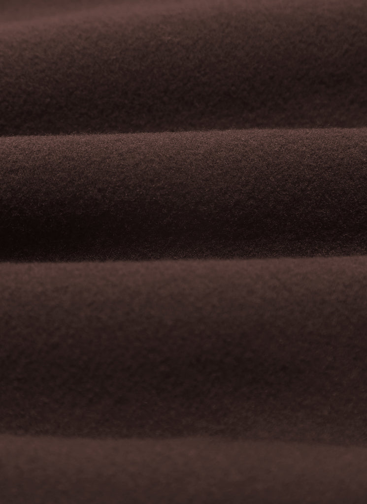 CRZ YOGA Women's Fleece Lined Casual High Rise Legging 28'' Hot Fudge Brown