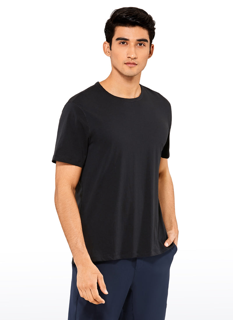 Pima Cotton Short Sleeves