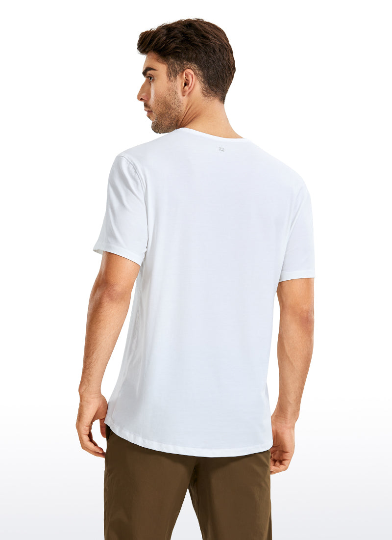 Pima Cotton Short Sleeves