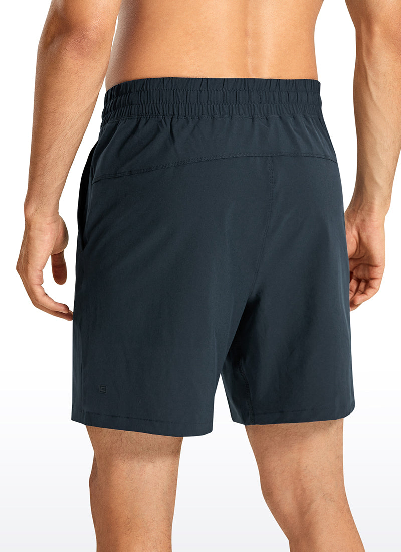 Feathery-Fit Athletic Shorts 7''- Linerless