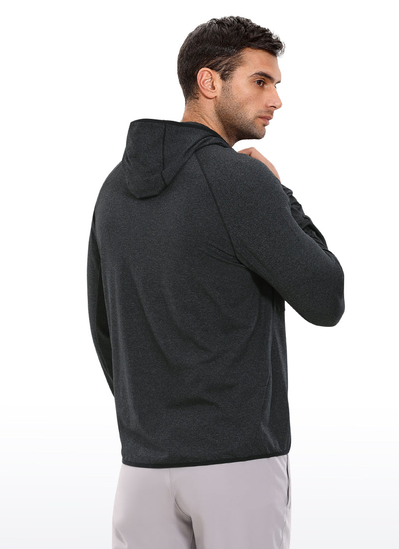 Brushed Full Zip Hoodie